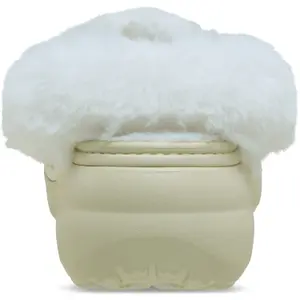 Sabots femme Crocs Classic Platform Fuzz Lined image-5