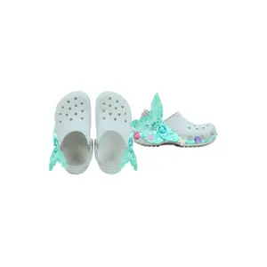 Παιδικά ξύλινα παπούτσια Crocs Clsc IAM Color Change Mermaid image-0
