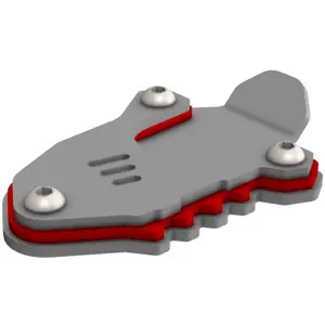 Fußverlängerung für den Seitenständer eines Motorrads Cross-Pro image-0