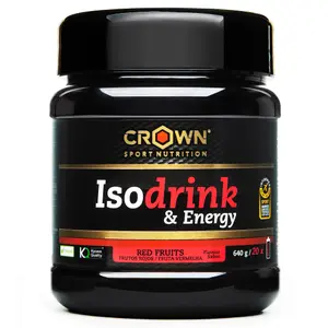Bebida energética Crown Sport Nutrition Isodrink & Energy informed sport - fruits rouges - 640 g image-0