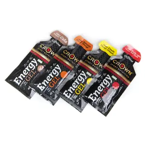 Geles energéticos veganos Crown Sport Nutrition Energy - ligne - 40 g (x12) image-0