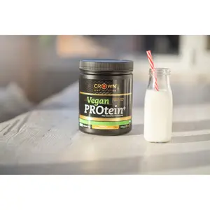 Vegan protein Crown Sport Nutrition - vanille - 750 g image-2
