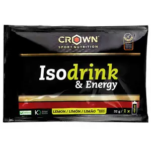 Bebida energética Crown Sport Nutrition Isodrink & Energy informed sport - citron - 32 g image-1