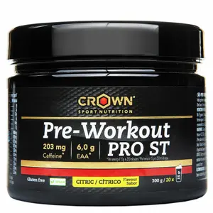 Energy-Drink Crown Sport Nutrition Pre-Workout Pro St - citrique - 300 g image-0