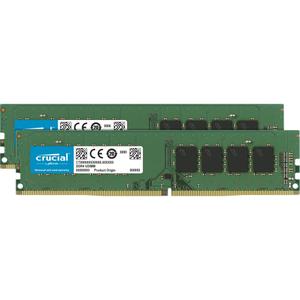 Mémoires RAM PC 16 GB Crucial DDR4-3200 Udimm CL22 (8GBIT/16GBIT) (x2) image-0