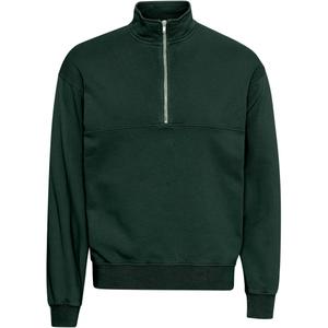 cs1014-huntergreen-sweatshirt-med-1-4-dragkedja-colorful-standard-organic-hunter-green-jagargron