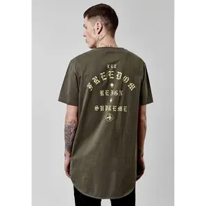 T-shirt Cayler & Sons CSBL FRDM Long Scallop Back image-0