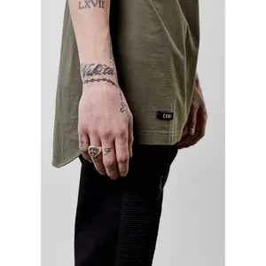 T-shirt Cayler & Sons CSBL FRDM Long Scallop Back image-2