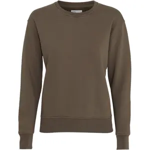 Maglione girocollo da donna Colorful Standard Classic Organic cedar brown