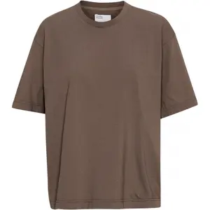 T-Shirt Frau Colorful Standard Organic oversized cedar brown image-0