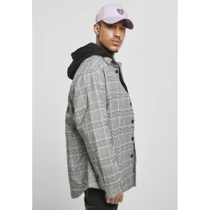 Jacket Urban Classics plaid out quilted image-3