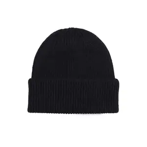 Wool hat Colorful Standard Merino deep black image-0