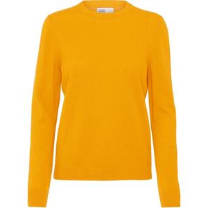cs5084-burnedyellow-damski-welniany-sweter-z-okraglym-dekoltem-colorful-standard-light-merino-burned-yellow-kolor-zolty-palony