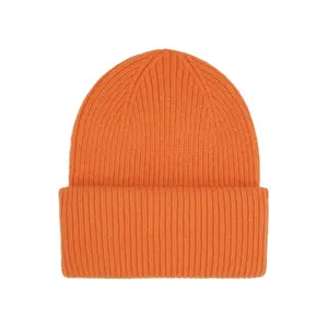 Bonnet en laine Colorful Standard Merino burned orange image-0