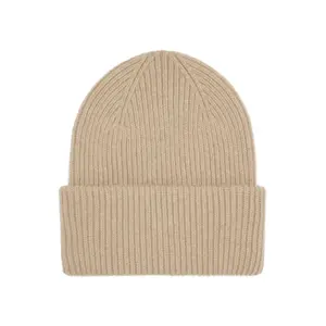 Πλεκτό σκουφί Colorful Standard Merino desert khaki image-0