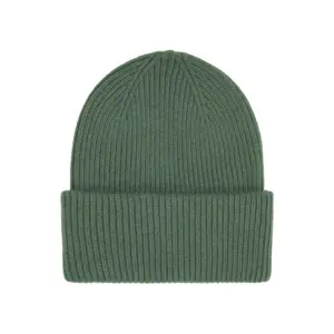 Wool hat Colorful Standard Merino emerald green image-0