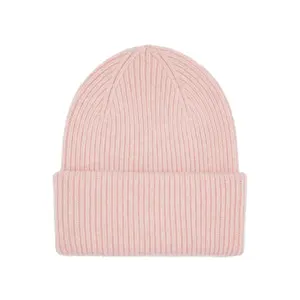 Πλεκτό σκουφί Colorful Standard Merino faded pink image-0