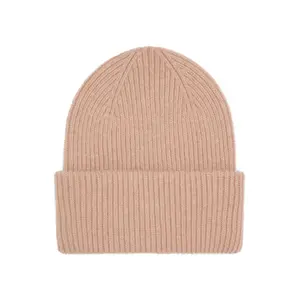Πλεκτό σκουφί Colorful Standard Merino honey beige image-0