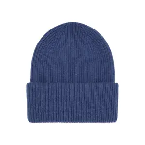 Πλεκτό σκουφί Colorful Standard Merino royal blue image-0