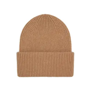 Wool hat Colorful Standard Merino sahara camel image-0