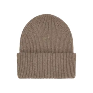 Wool hat Colorful Standard Merino warm taupe image-0