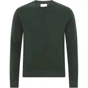 Pull col rond en laine Colorful Standard Light Merino emerald green 2020 color image-0