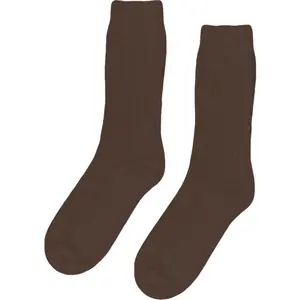 Vlněné ponožky Colorful Standard Merino Blend coffee brown image-0