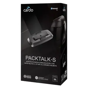 Bluetooth-Sprechanlage Cardo UCS Packtalk-S pour casque Shoei image-2