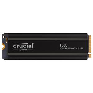 Disque dur SSD avec dissipateur Type 2280 Crucial T500 NVMe M.2