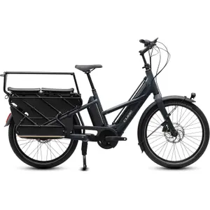 Elektrische cargofiets CUBE Bikes Longtail Hybrid Deluxe Family 800