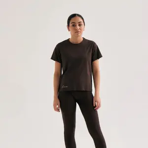 Vrouwelijke T-shirt met split Cuera Oncourt image-1