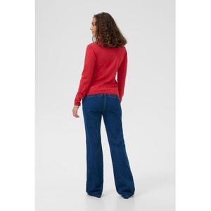 Rullekrave-jumper til kvinder CULTURE Annemarie image-4