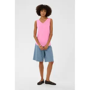 Débardeur col V femme CULTURE Poppy image-2