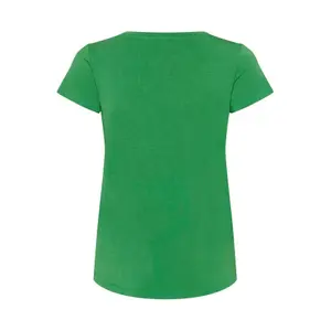 T-shirt com decote em V para mulher CULTURE Poppy image-1