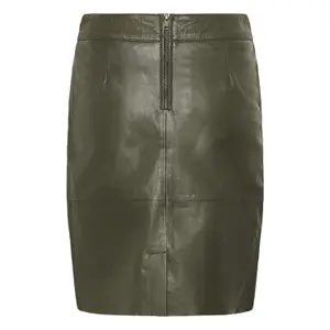 Women's leather skirt CULTURE CUBerta image-1