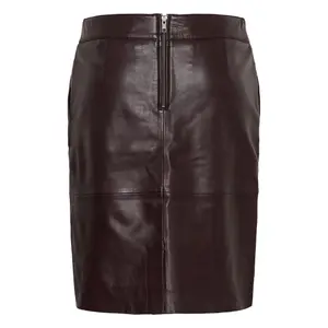 Women's leather skirt CULTURE Cuberta image-1