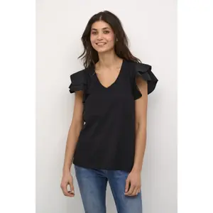 T-shirt poplin γυναικείο CULTURE CUgith image-1
