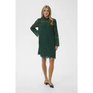 Short lace dress for women CULTURE CUIma image-3