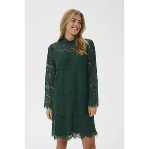 Short lace dress for women CULTURE CUIma image-2
