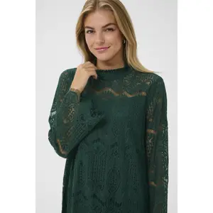 Short lace dress for women CULTURE CUIma image-5