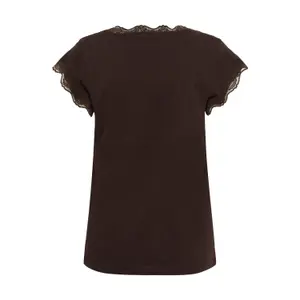 Women's T-shirt CULTURE Cubiana Lace image-1