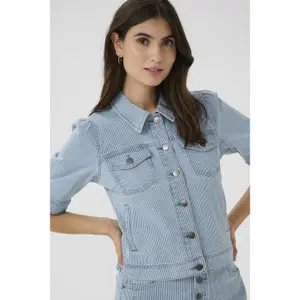 Women's jacket CULTURE Milky image-5