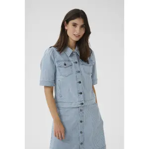 Women's jacket CULTURE Milky image-1