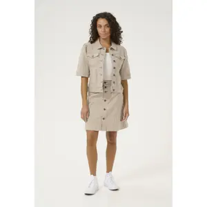 Women's jacket CULTURE CUMilky image-3