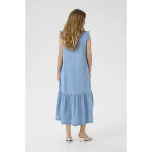 Sleeveless dress for women CULTURE Berteline Arpa image-4