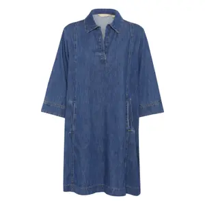 Women's denim dress CULTURE Pin Arpa image-0
