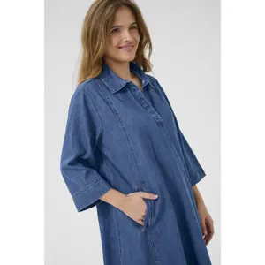 Women's denim dress CULTURE Pin Arpa image-6