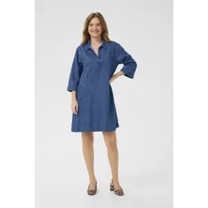 Women's denim dress CULTURE Pin Arpa image-2