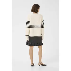 Maglione da donna CULTURE Nicky Kimmy Stripe image-3