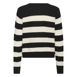 Women's cardigan CULTURE Callie Arrow Stripe image-3